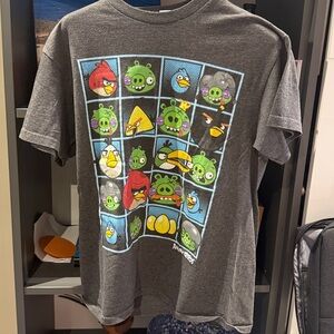 Angry Birds Gray Tshirt